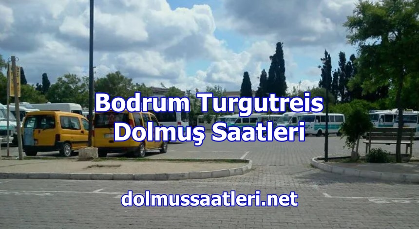 Bodrum Turgutreis Dolmuş Saatleri