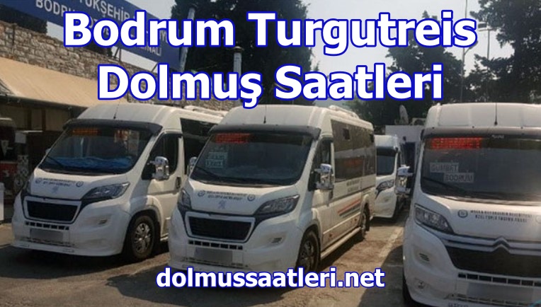 Bodrum Turgutreis Dolmuş Saatleri